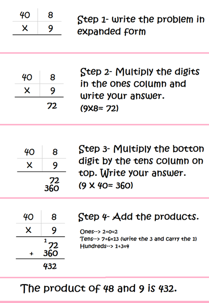  Expanded Multiplication Math Foundations